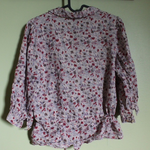 35 RPM floral boho blouse - Picture 7 of 7